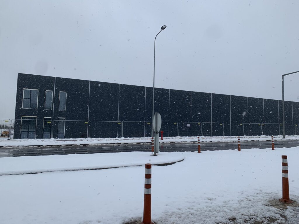 West Garden 1 etapas (Vakarinė g. 2) - Warehouse / Distribution center - construction photos