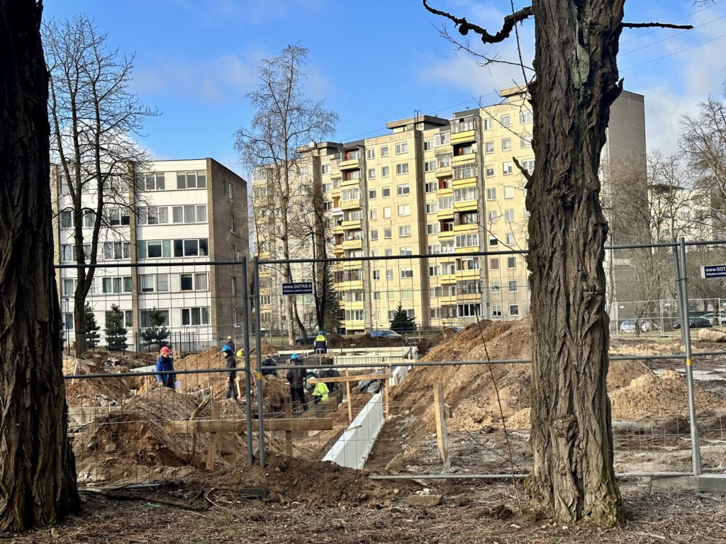 Pažaislio apartamentai 2 etapas (Betonuotojų g. 4) - Multi apartment - construction photos