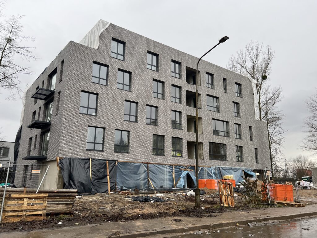 Žeimenos 127 (Žeimenos g. 127) - Multi apartment - construction photos