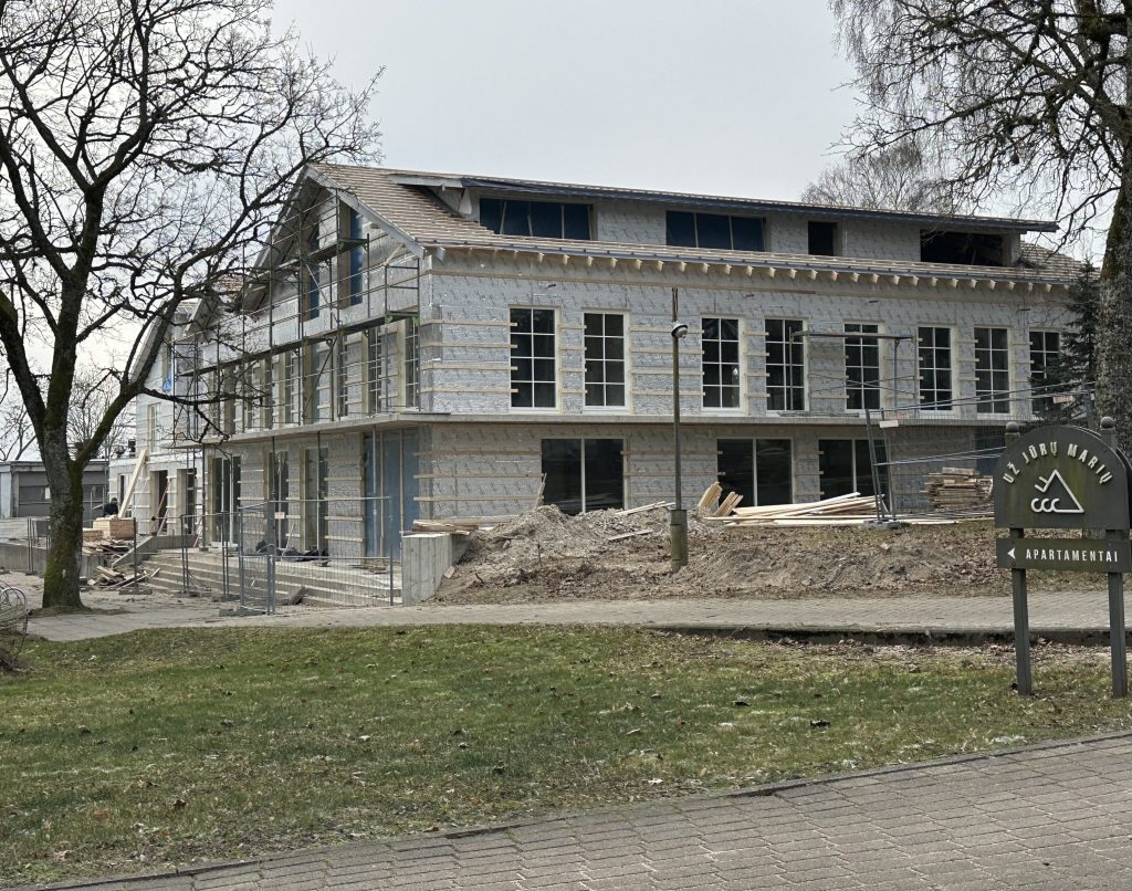 Marių Vilos (Vilų g. 5A) - Multi apartment - construction photos
