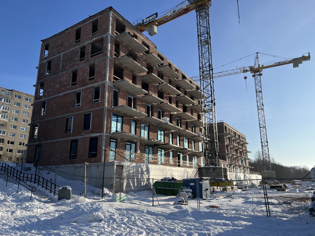 TALINO 4 etapas (N4, N5, N6) (Rygos g. 62) - Daugiabutis - statybų nuotraukos