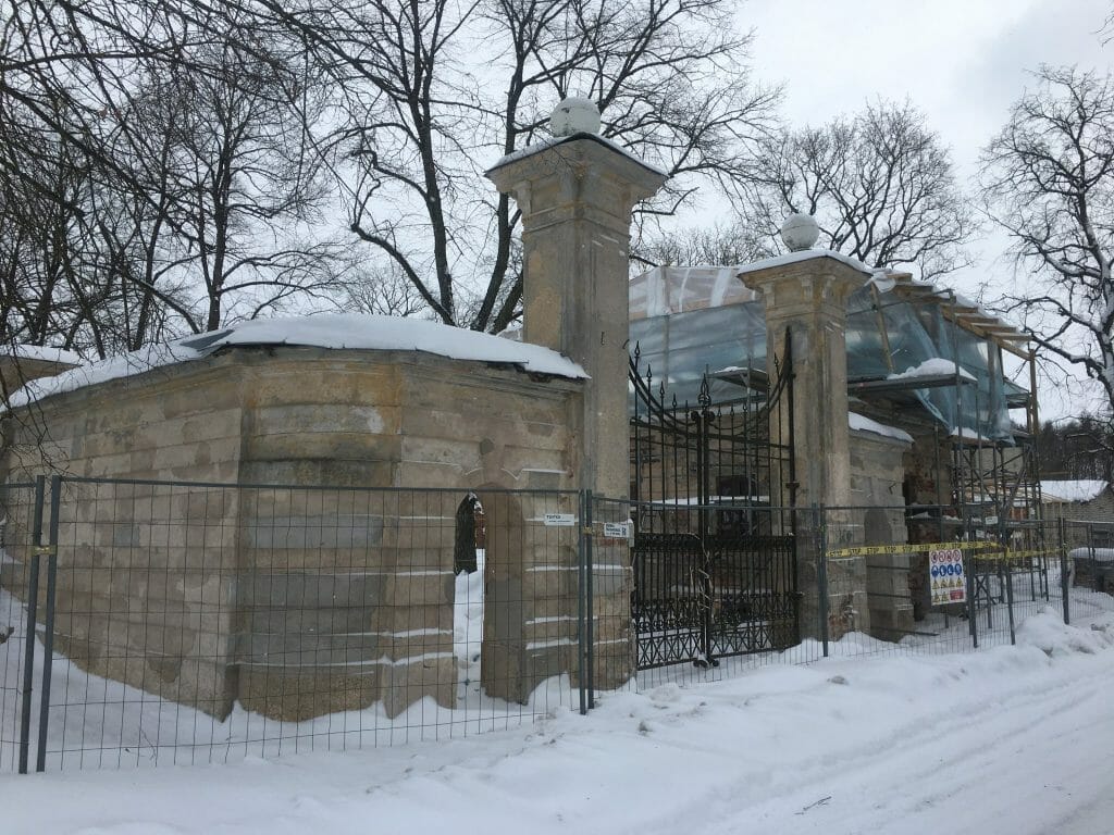 Trakų Vokės dvaro sodybos parkas (E. Andrė g.) - Park - construction photos