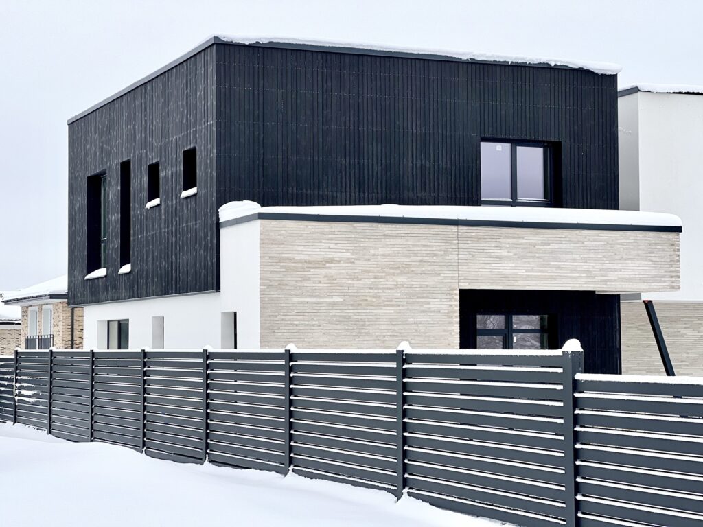 Armėnų namai (Armėnų g. 2, 14, 19 / Savičiūnų g. 3, 5, 7) - Row housing - construction photos