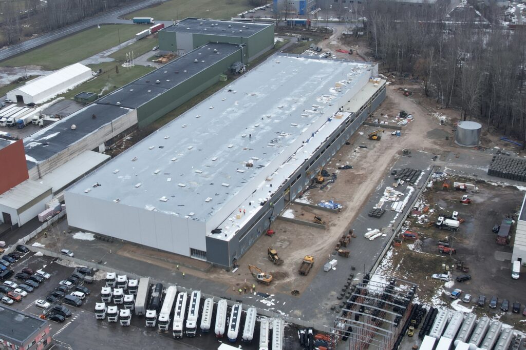 Ateities pl. 32E (Ateities pl. 32E) - Warehouse / Distribution center - construction photos