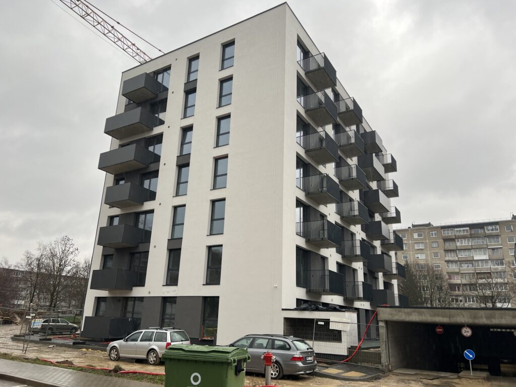 Life Story 2 etapas (Taikos pr. 57) - Multi apartment - construction photos