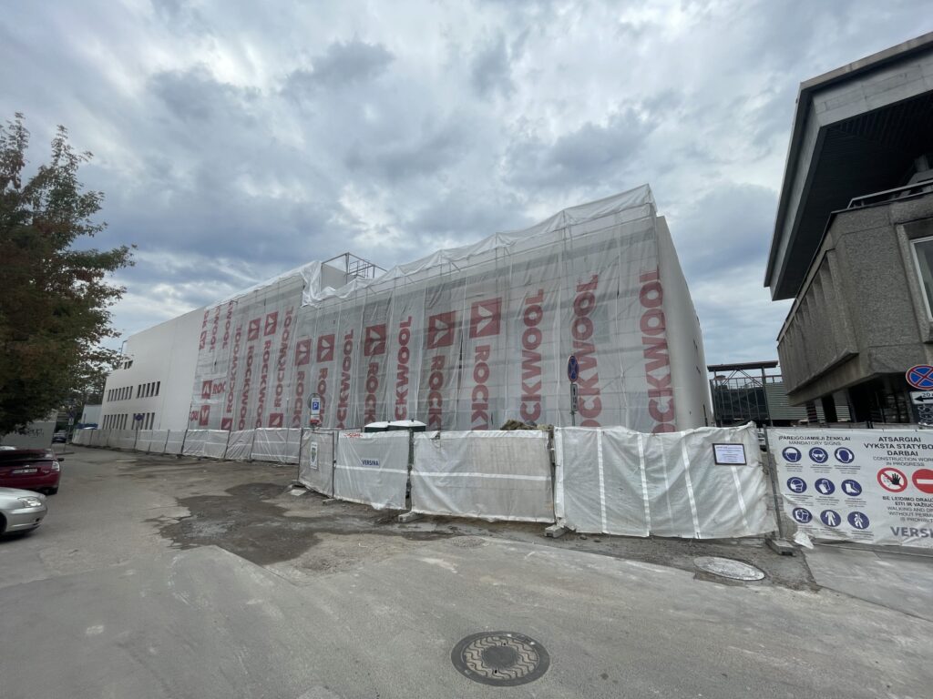 Vilniaus STEAM centras (Konstitucijos pr. 12A) - Primary and secondary education - construction photos