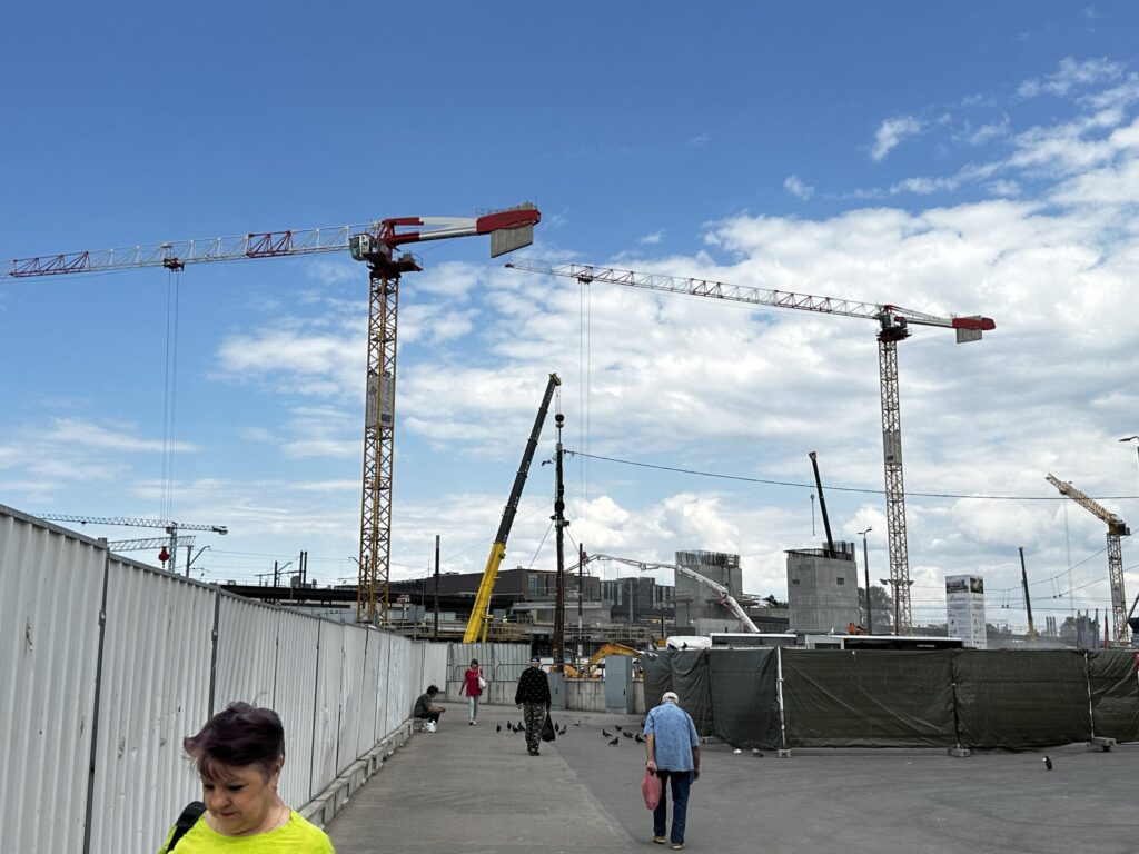 Rīgas Centrālās dzelzceļa stacijas pārbūve (Stacijas laukums 2) - Train station - construction photos