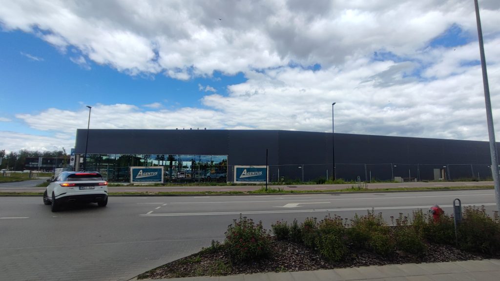 Dangeručio g. 2, 4 (Dangeručio g. 2, 4) - Shopping center - construction photos