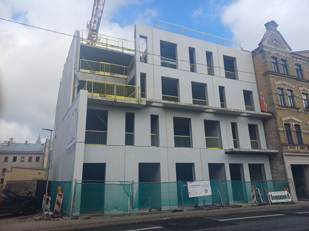 Dzirnavu iela 107 (Dzirnavu iela 107) - Office center - construction photos