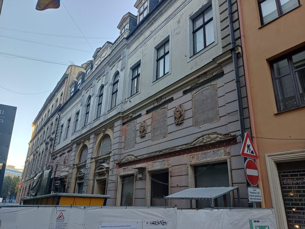 Vāgnera nama atjaunošana (Riharda Vāgnera iela 4) - Concert hall - construction photos