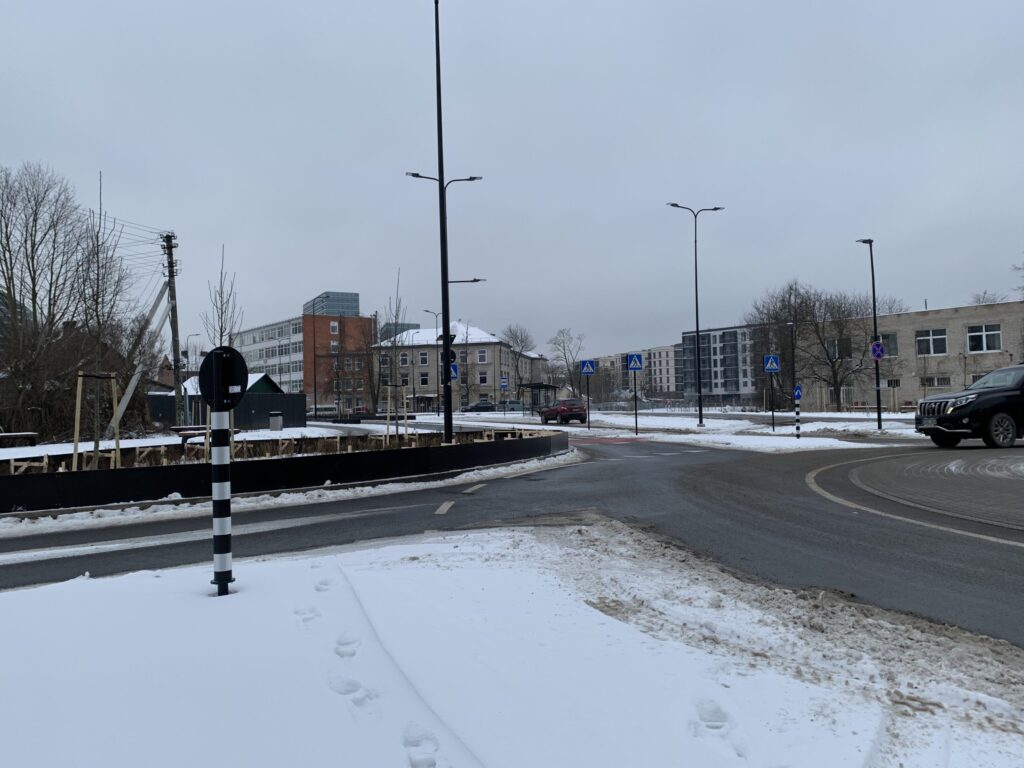 Kernavės g. (Kernavės g.) - Bike path, Street - construction photos