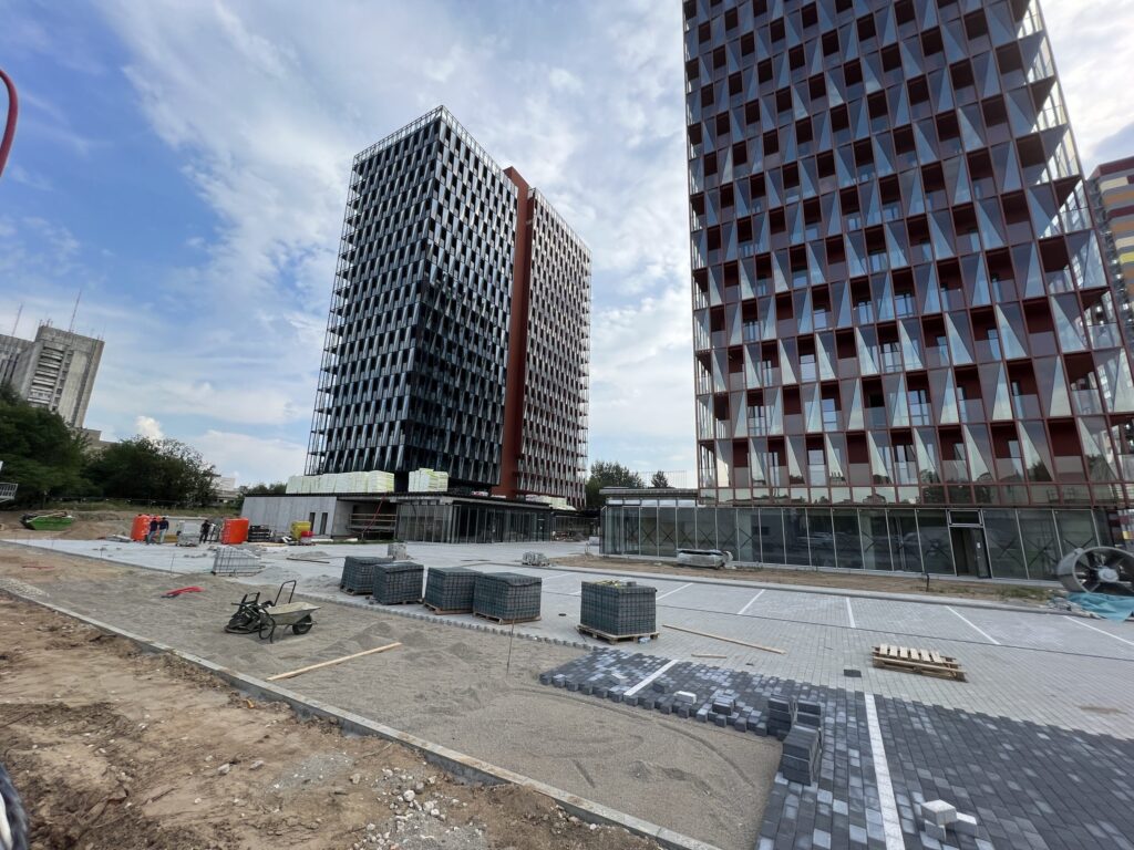 Skylum 2 etapas (Viršilų g. 6) - Multi apartment - construction photos