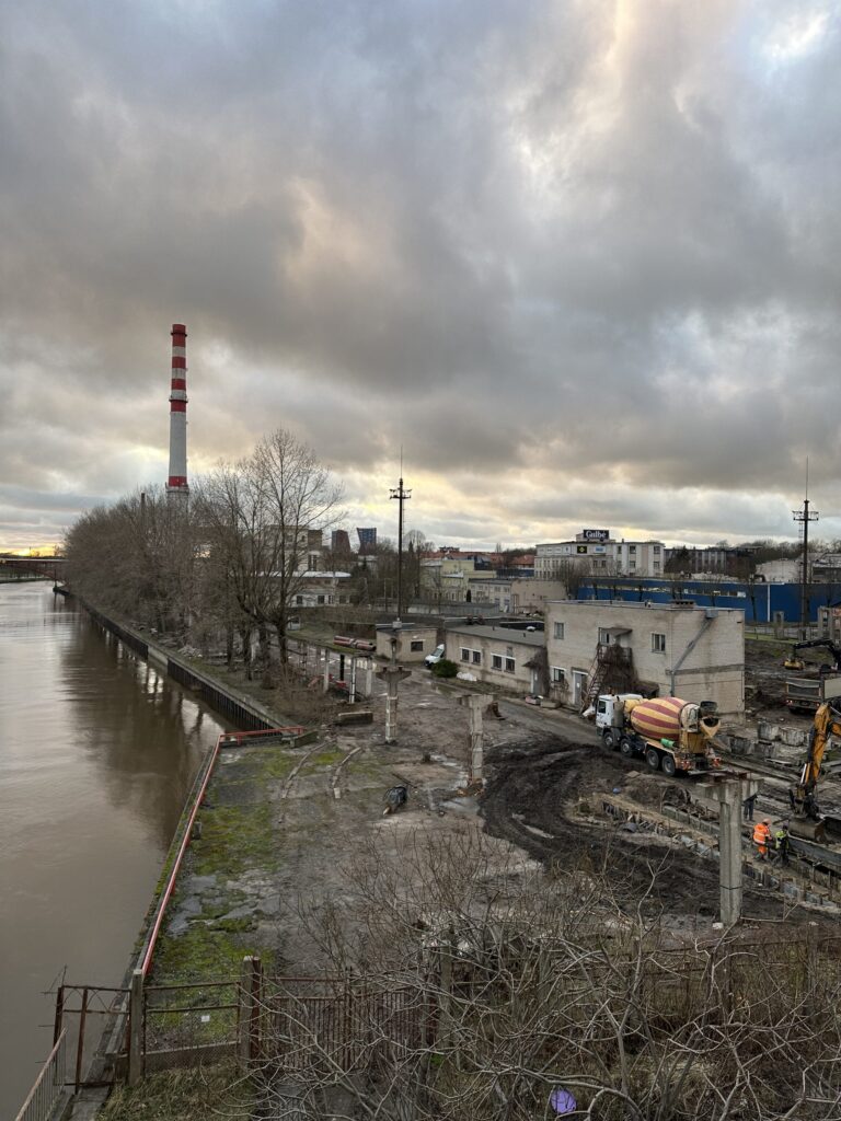 Klaipėdos energijos teritorijos konversija (Danės g. 8) - Administrative, Multi apartment, Office center, Other industrial, Waterside - construction photos