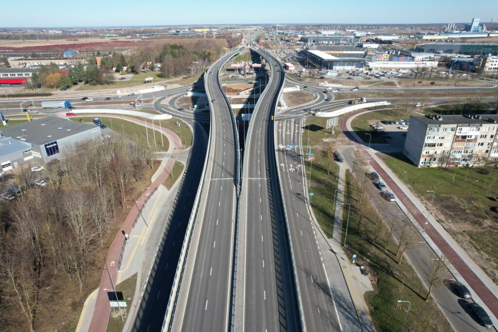 Baltijos pr. žiedinė sankryža (Baltijos pr., Šilutės pl.) - Road - construction photos