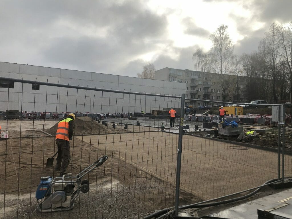 Kauno ledo rūmai (Kovo 11-osios g. 26) - Sports arena - construction photos