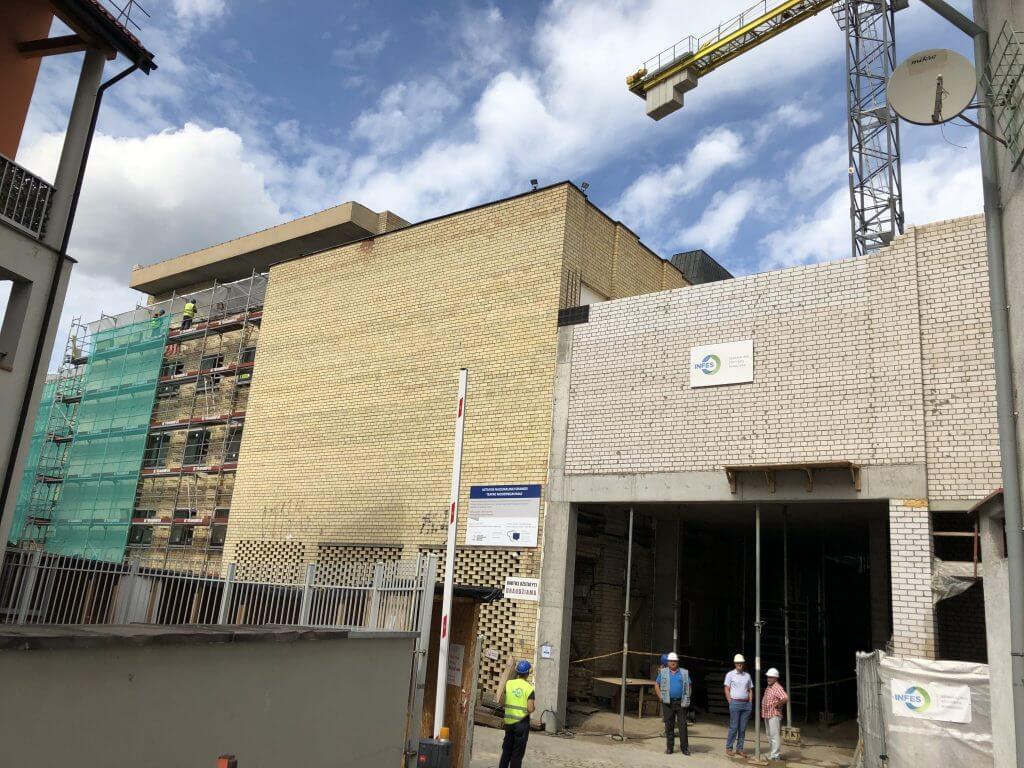 Lietuvos nacionalinis dramos teatras (Gedimino pr. 4) - Cultural center - construction photos