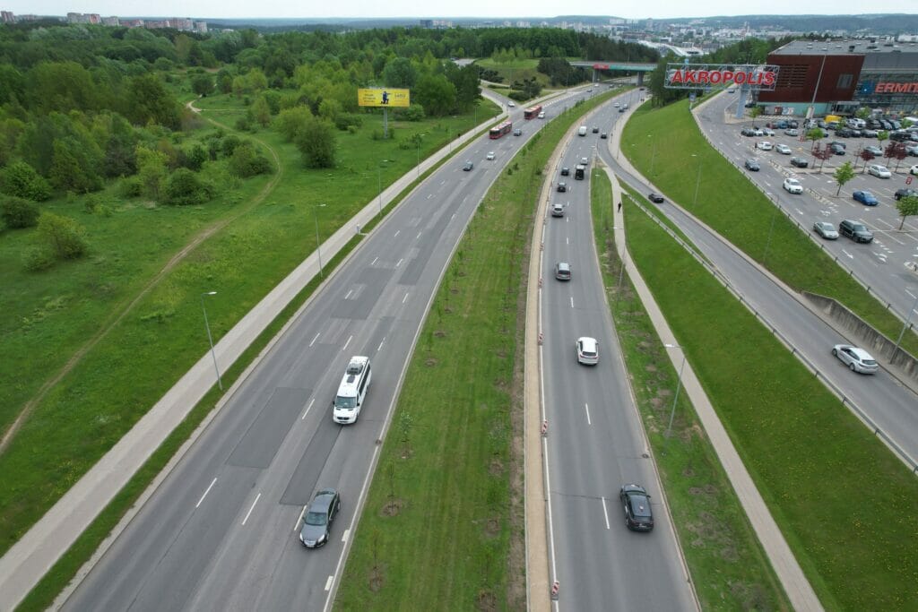 Ozo g. A juosta tarp Gelvonų ir Kernavės g. (Ozo g.) - Street - construction photos