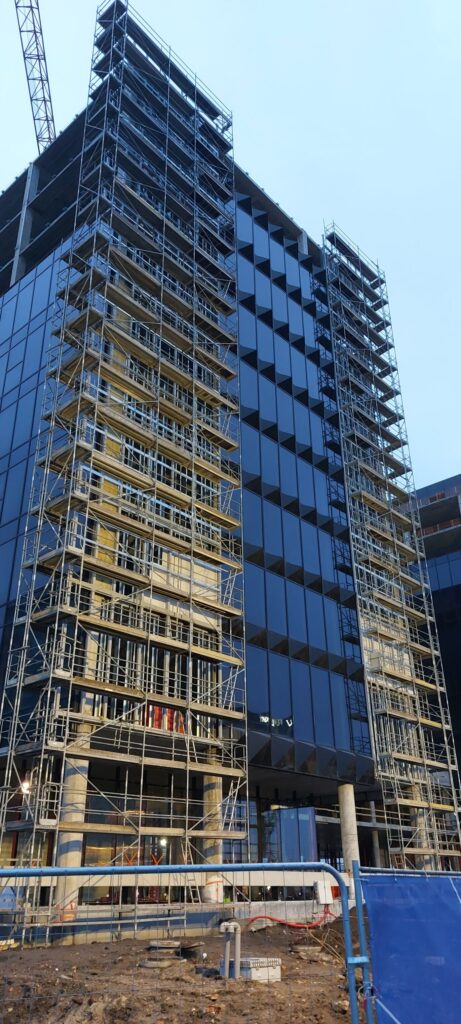 Elemental Business Centre (Skanstes iela 25) - Office center - construction photos