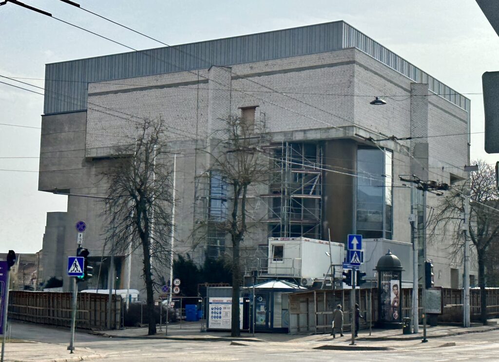 Vilniaus kongresų rūmai (Vilniaus g. 6-1) - Concert hall - construction photos
