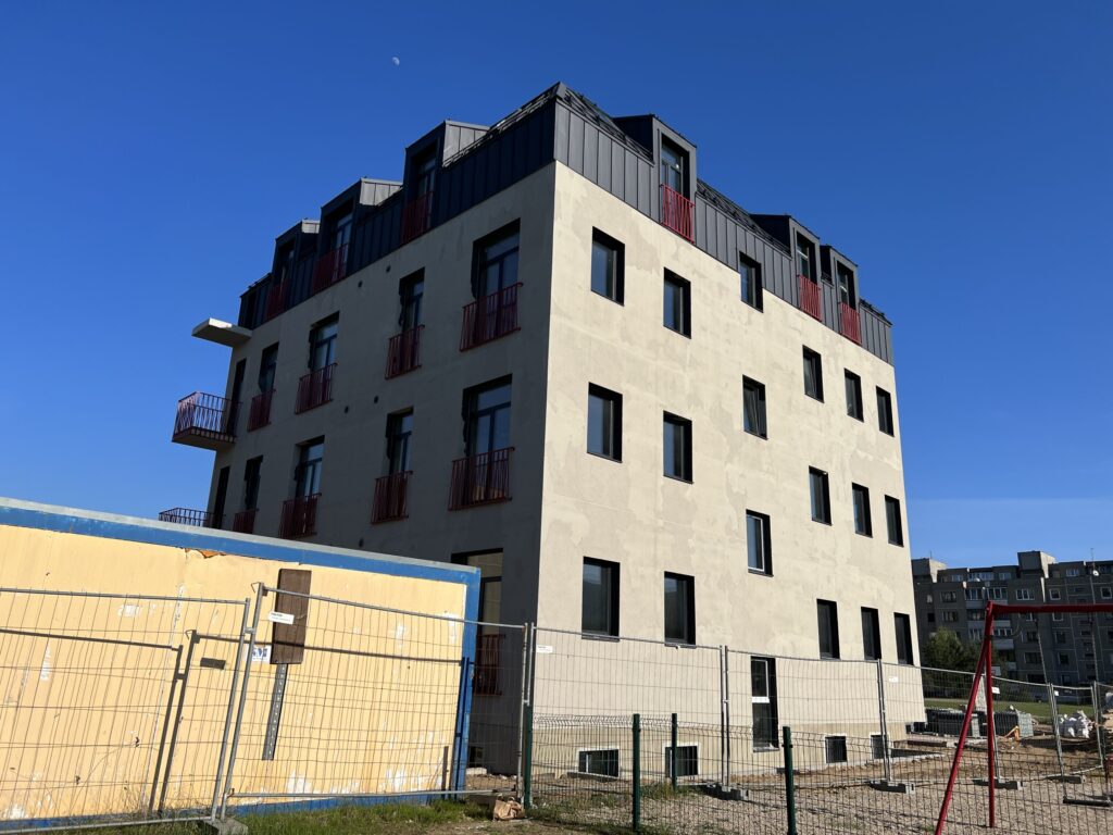 Tolminkiemio 19A (Tolminkiemio g. 19A) - Multi apartment - construction photos