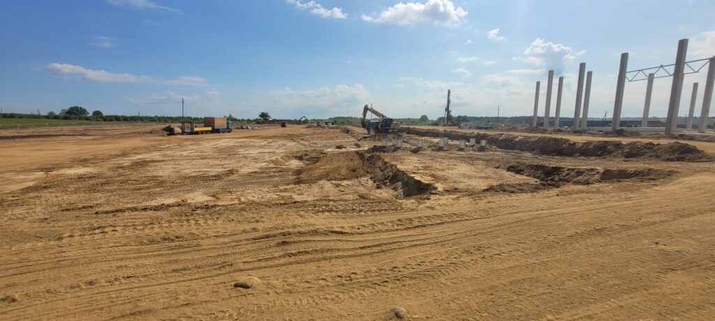 Maxima logistikos centras Zigmantiškių g. 1 (Zigmantiškių g. 1) - Noliktava / Izplatīšanas centrs - būvdarbu attēli