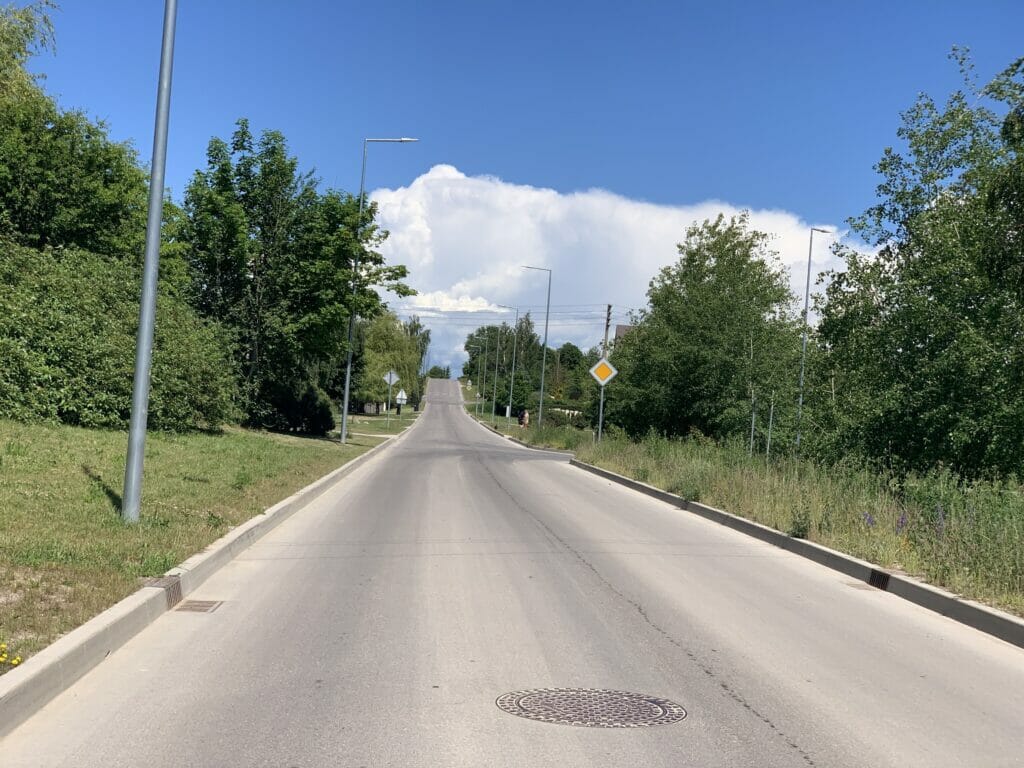 Tauralaukio gyvenvietės gatvės (Vėjo g., Virkučių g., Uosių g., Žvaigždžių g., Vaivorykštės g., Griaustinio g., Lietaus g., Slengių g., Arimų g., Akmenų g., Debesų g., Smėlio g.) - Street - construction photos