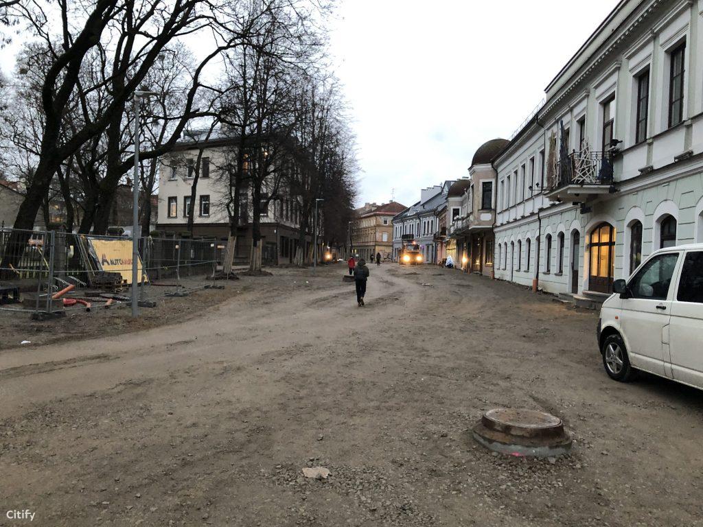 Vilniaus g. rekonstrukcija (Vilniaus g.) - Street - construction photos
