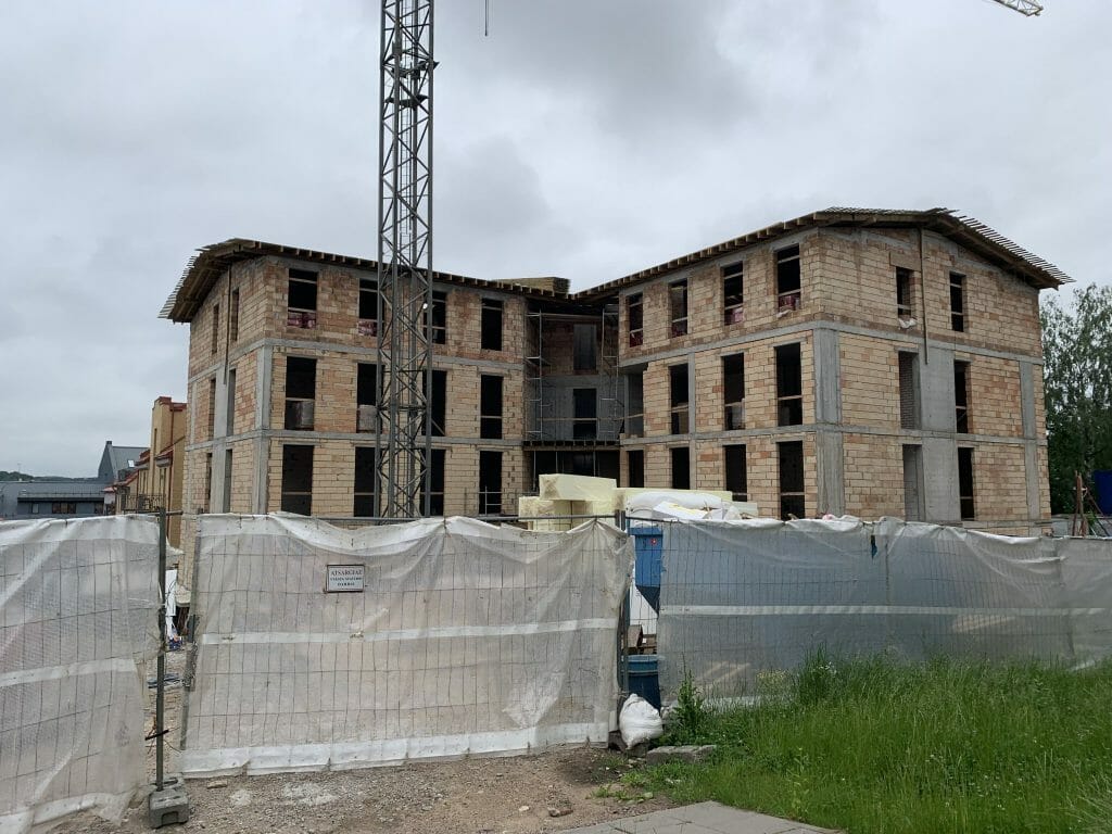 Mindaugo rezidencija (Mindaugo g. 12A) - Multi apartment - construction photos