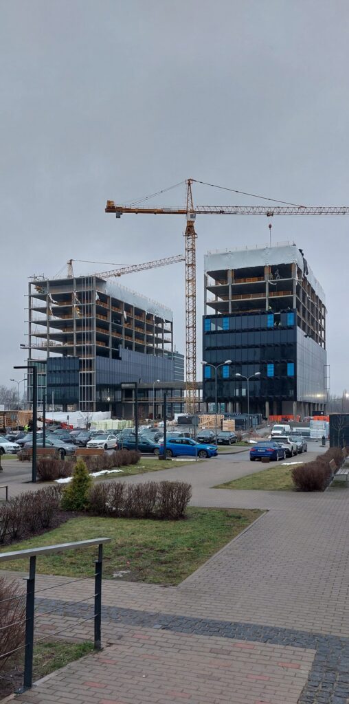 Elemental Business Centre (Skanstes iela 25) - Office center - construction photos