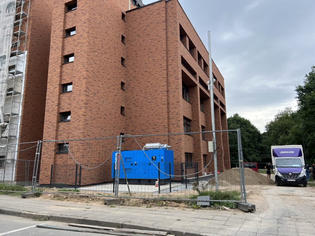Kauno apskrities viešoji biblioteka (Radastų g. 2) - Library - construction photos