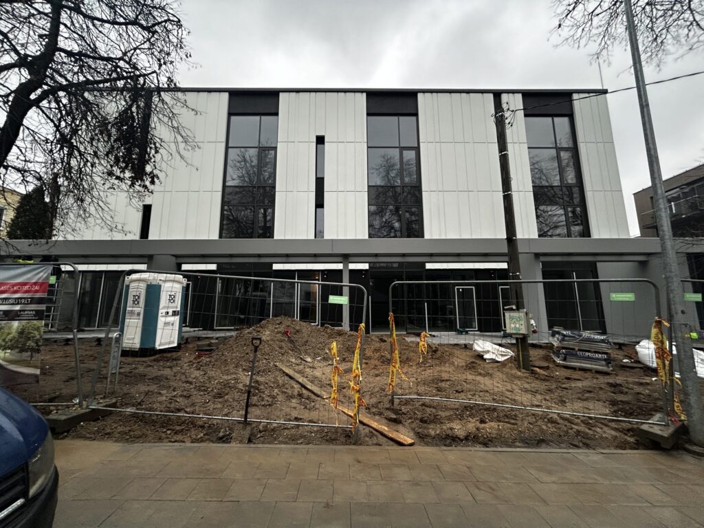 Lūšių 19 (Lūšių g. 19) - Row housing - construction photos