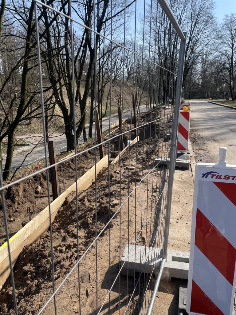 Tauro kalno parkas (V. Mykolaičio-Putino g.) - Park - construction photos