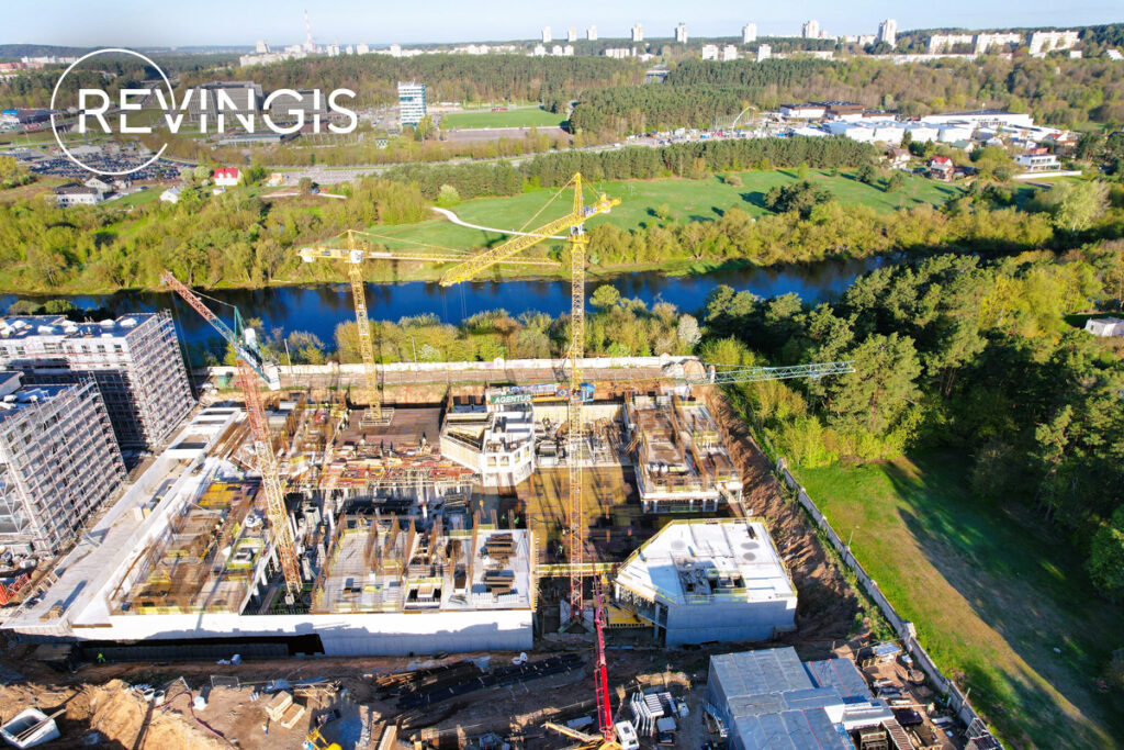 reVINGIS Park Space (Geležinio Vilko g. 2) - Multi apartment - construction photos