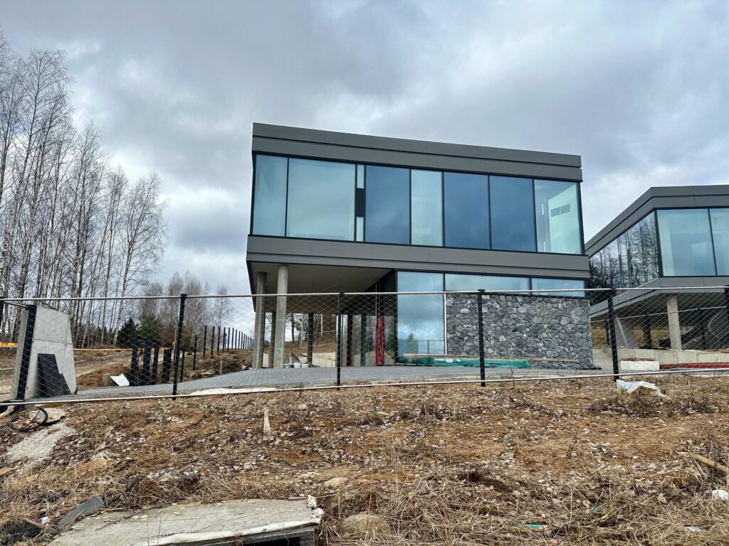 Ro16 (S. Lozoraičio g. 17A, 15C, 15B, 15, 23, 25, 25B, 25D) - Private house community - construction photos