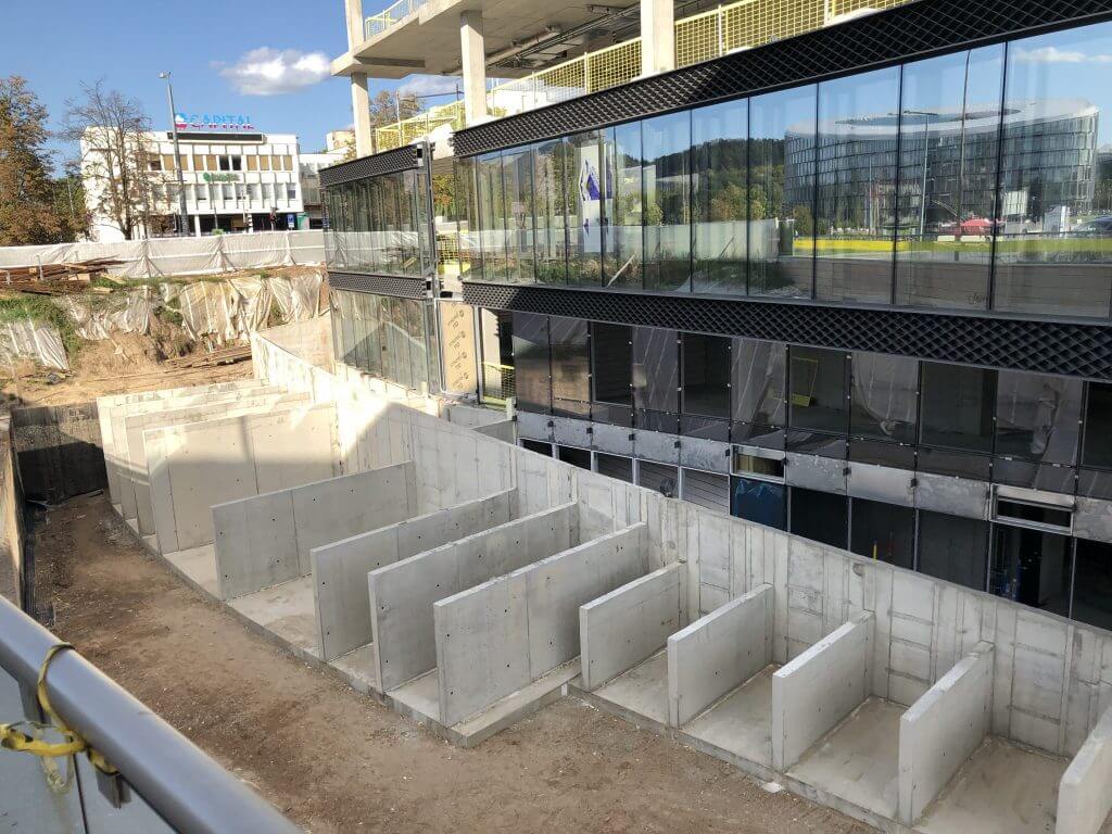 SEB administracinis (Gedimino Baravyko g. 4) - Biroju centrs - būvdarbu attēli