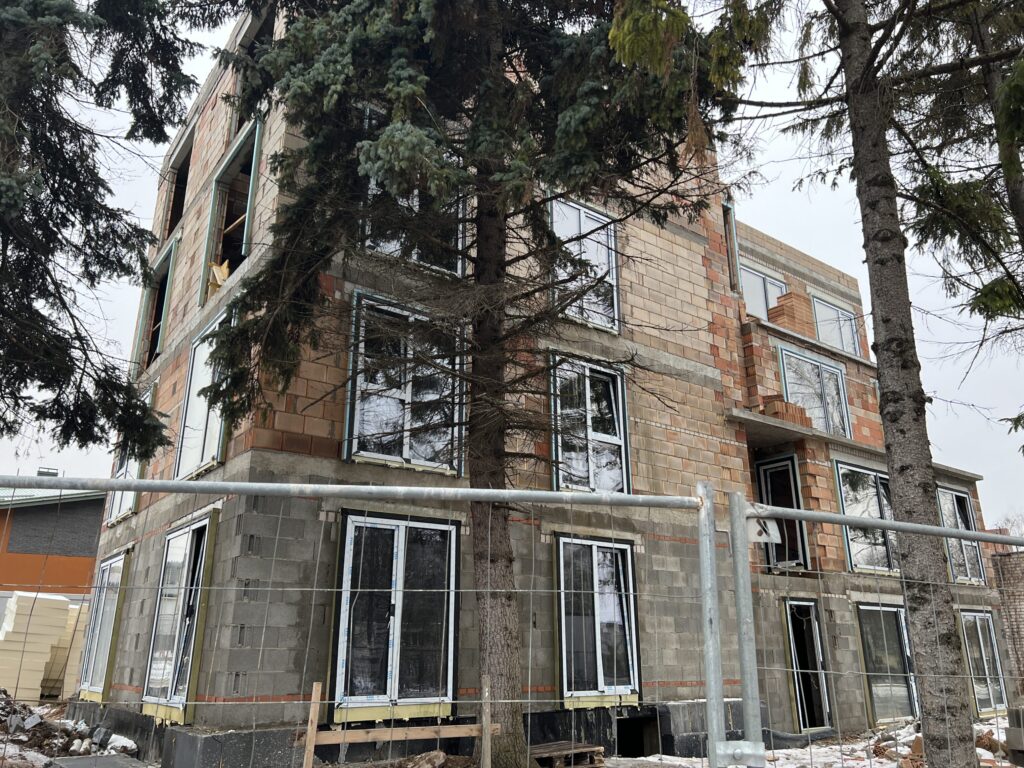 Žvangučių apartamentai (Žvangučių g. 31) - Multi apartment - construction photos