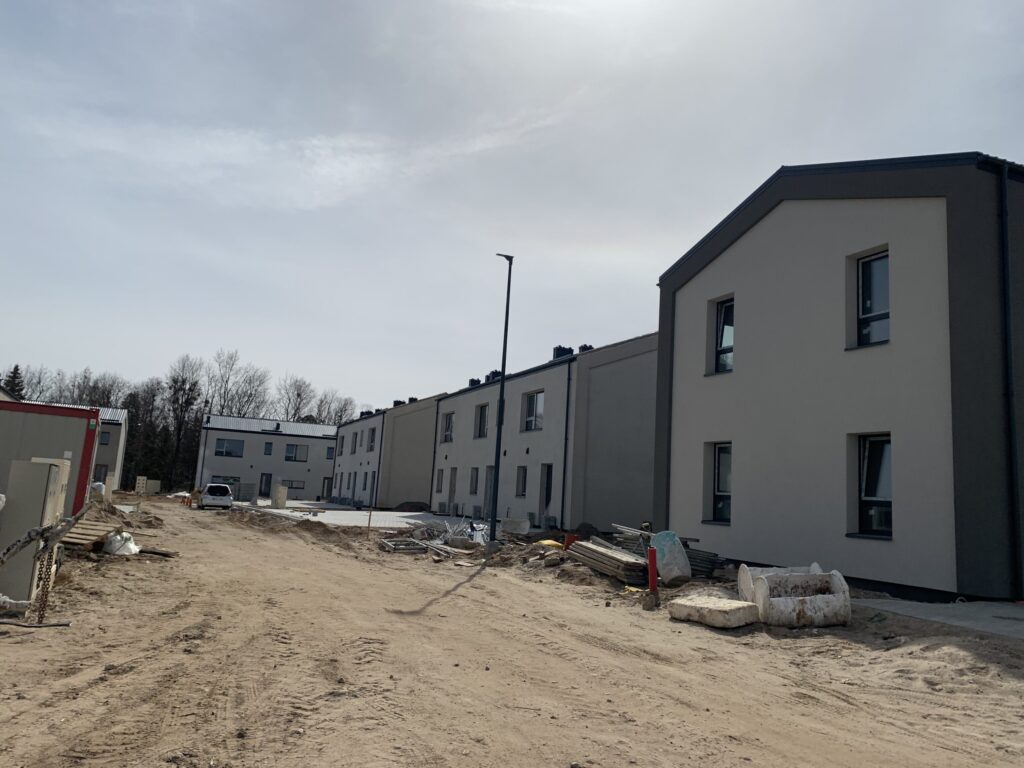 Šilainių miestelis 1 etapas (Alytaus g. 11-67) - Row housing - construction photos