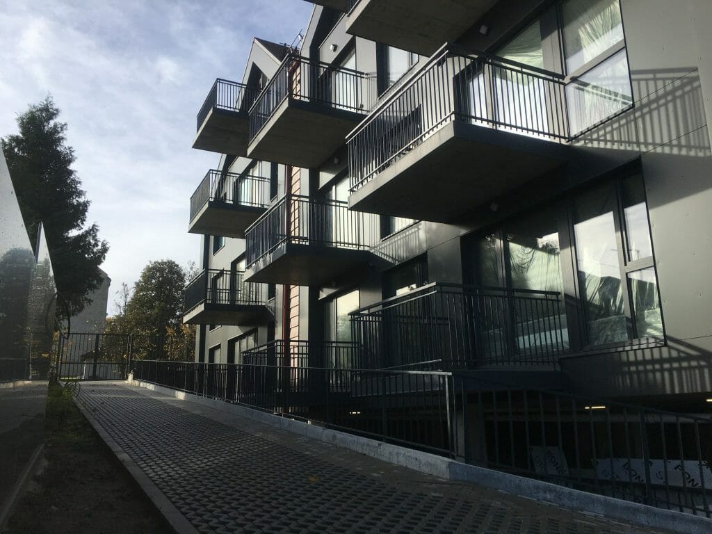 Aukštupis (Krivūlės g. 9) - Multi apartment - construction photos