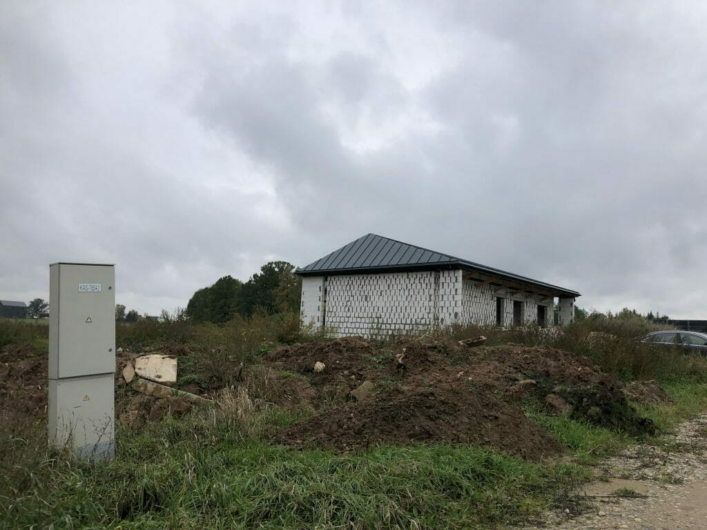 Namai Aleksote (Juozo Vyšniausko g.) - Private house community - construction photos