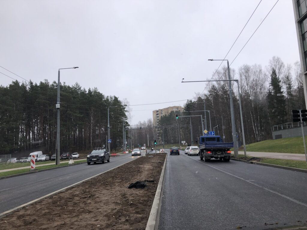 Saulėtekio al. pertvarkymas (Saulėtekio al.) - Street - construction photos