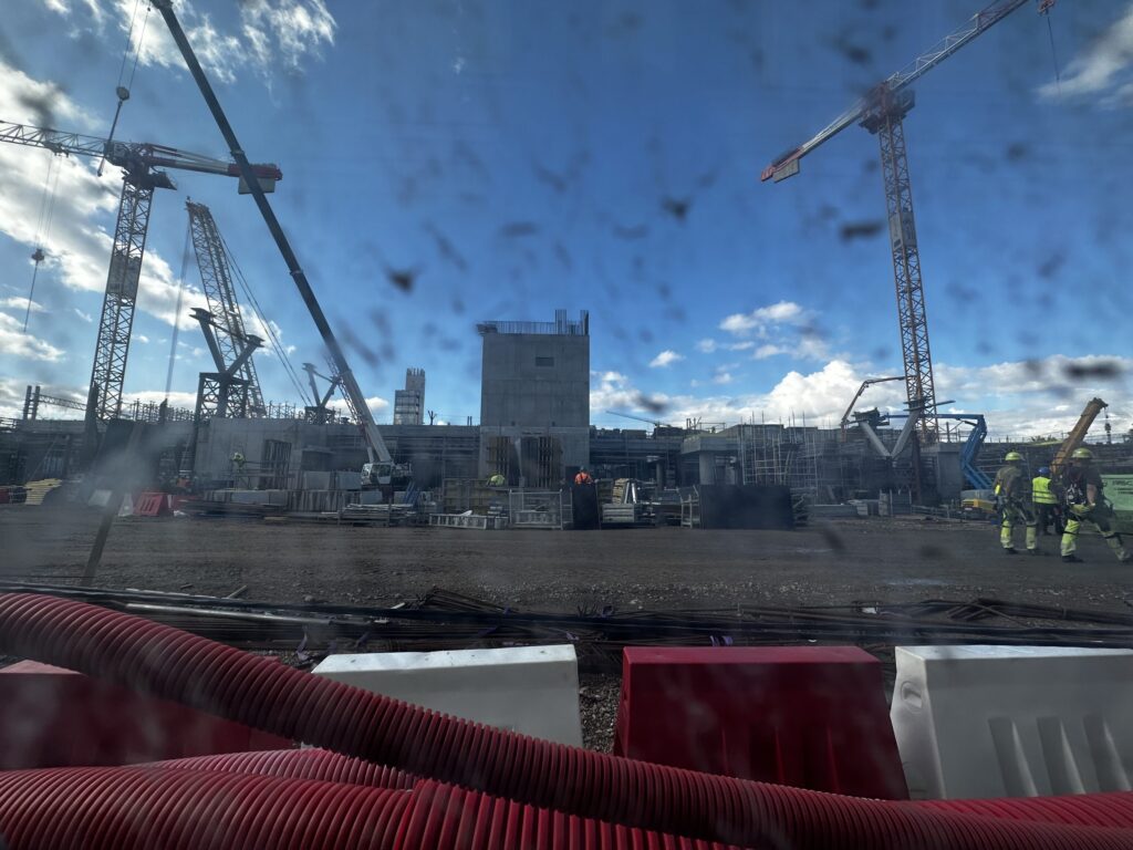 Rīgas Centrālās dzelzceļa stacijas pārbūve (Stacijas laukums 2) - Train station - construction photos