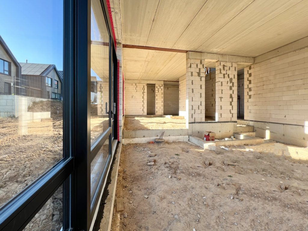 HALSO (Lukšinės g. 26, 28, 32, 34, Ašmenėlės g. 44) - Private house community - construction photos