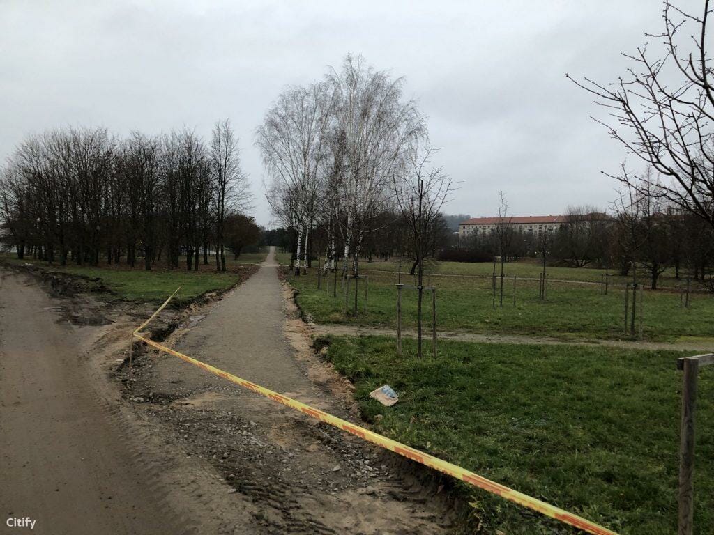 Nemuno salos parkas (Nemuno sala) - Park - construction photos