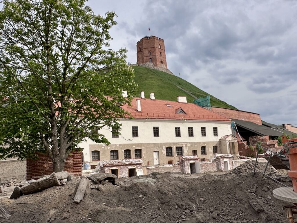 Pilininko namas (Arsenalo g. 1) - Museum - construction photos