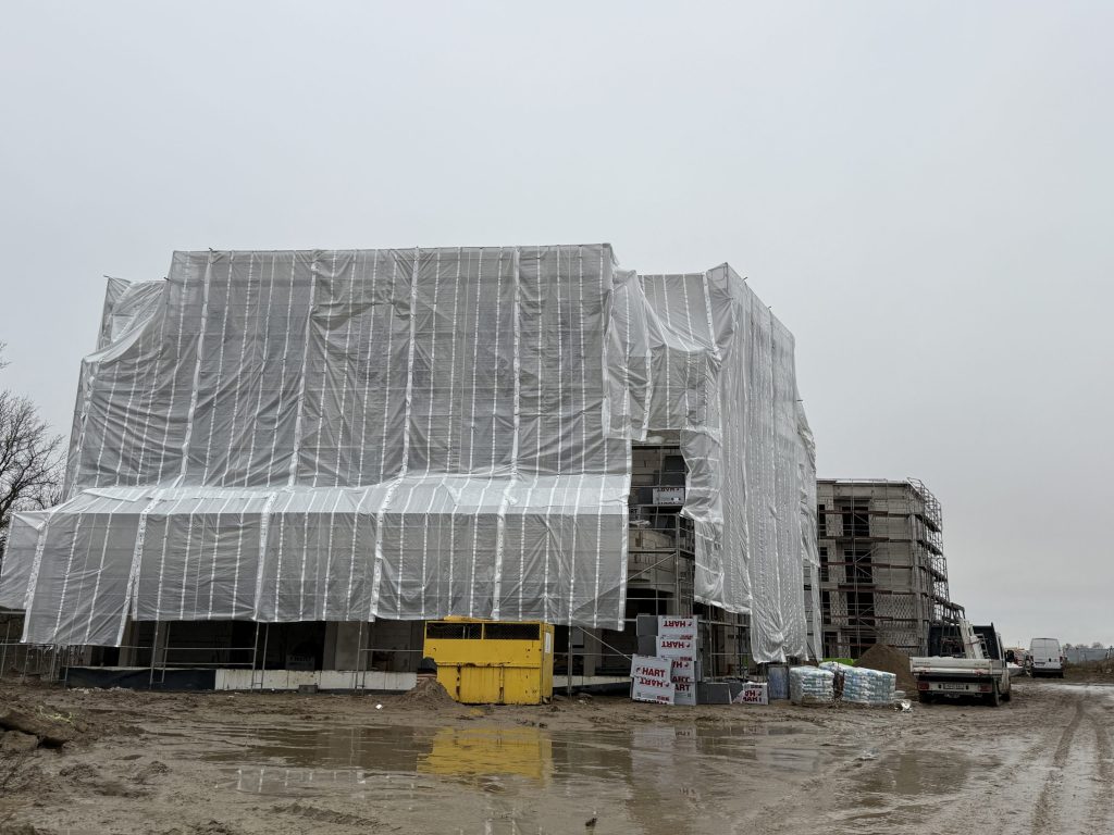 Liepų terasos | 3 etapas (E, F namai) (Arimų g. 66, 68) - Multi apartment - construction photos