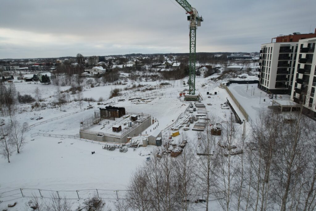 Lake Town 2 etapas (Duisburgo g. 1) - Multi apartment - construction photos