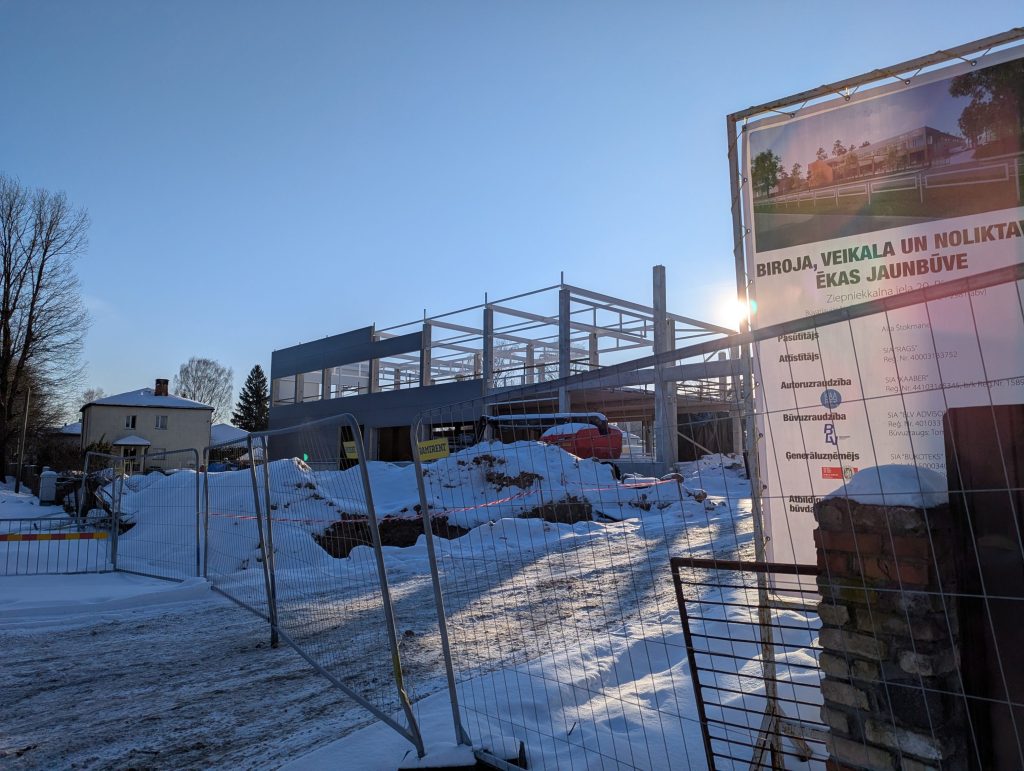 Ziepniekkalna ielā 29 (Ziepniekkalna ielā 29) - Birojs / Elastīgu platību - būvdarbu attēli