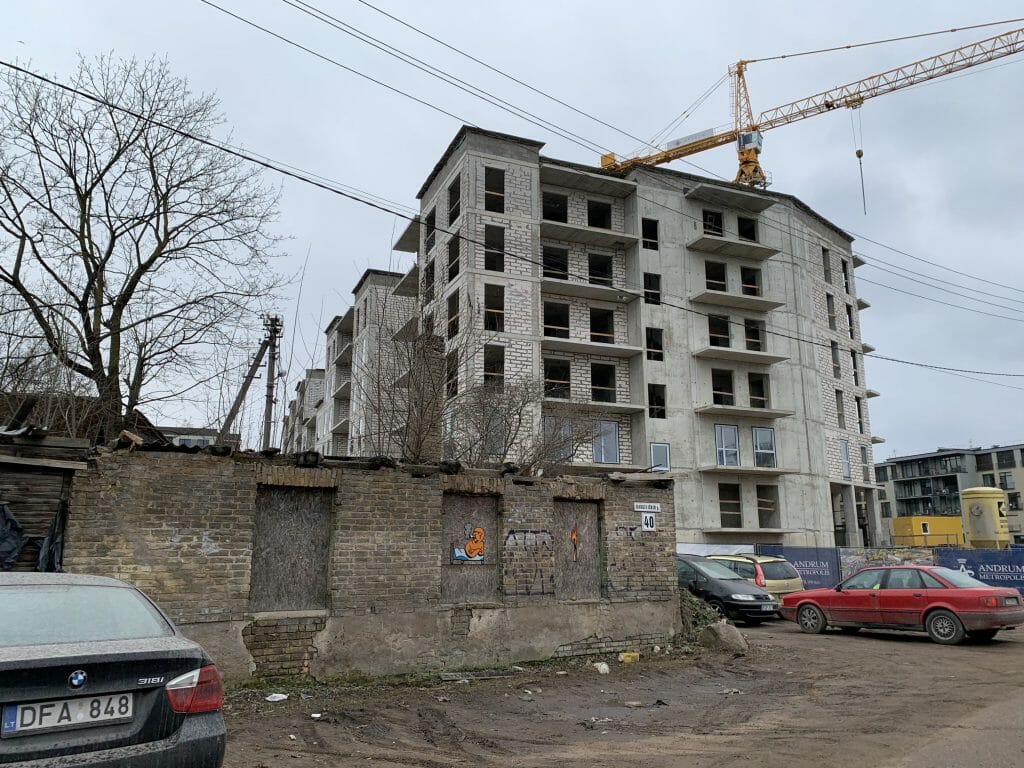 Andrum Metropolis (Lvovo g. 79) - Multi apartment - construction photos