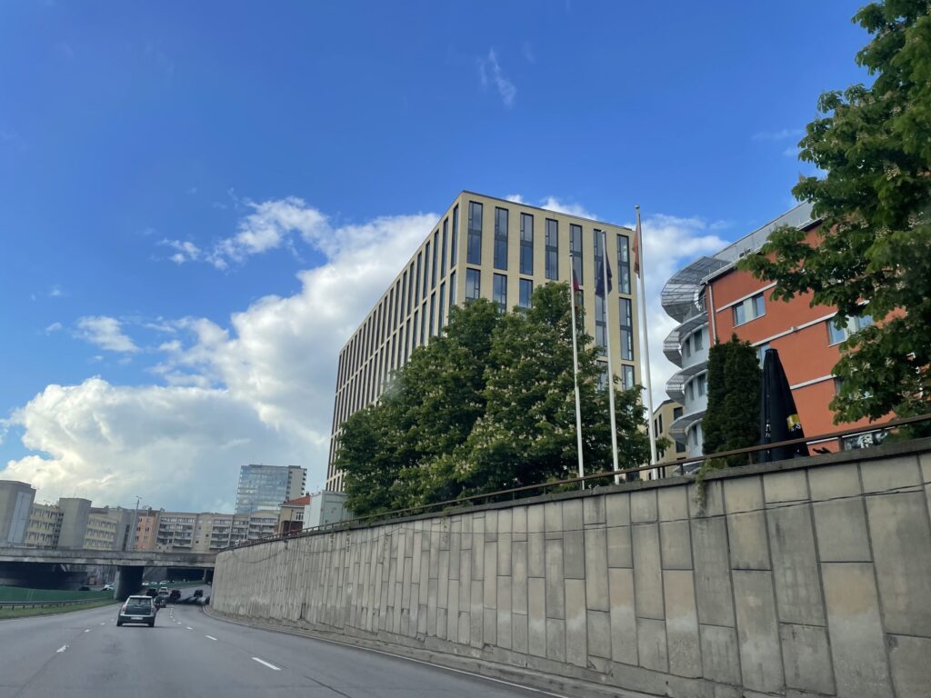 Yellowstone (J. Jasinskio g. 14) - Office center - construction photos