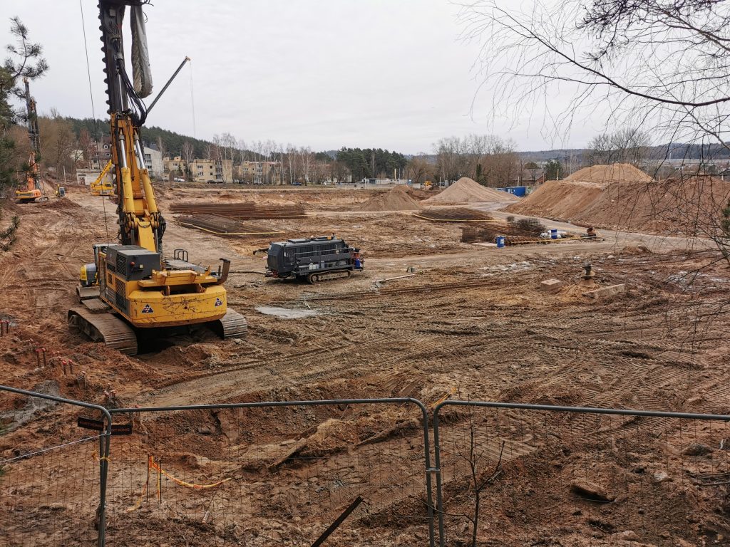 Bukčiai 1 etapas (Bukčių g. 94) - Multi apartment - construction photos